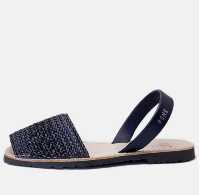 Navy Woven Pons